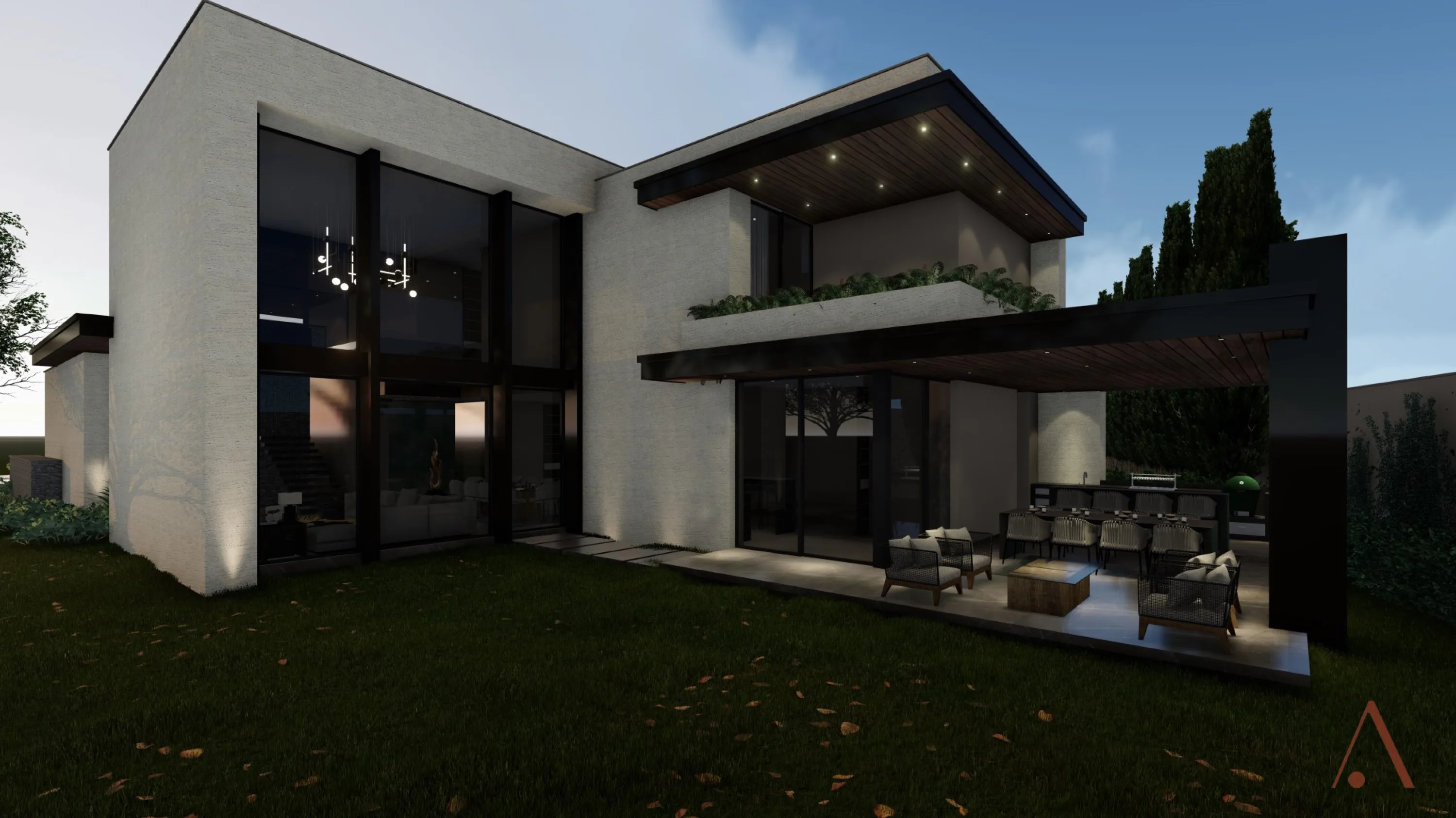 Las Caleras, proyecto residencial de Punto Arquitectura en Monterrey, Nuevo León